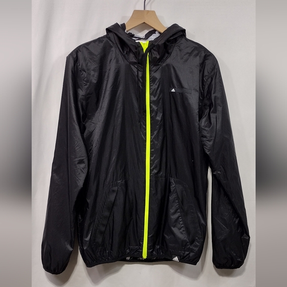 adidas Other - Vintage Adidas Reversible Anorak Jacket Men S Black Zebra Sporty Athletic